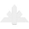 Ekena Millwork Kennewick Architectural Grade PVC Gable Bracket, 36"W x 22 1/2"H x 2"D x 6"F, 15/12 Pitch GBP036X23X0206KEN00 - alternate 5